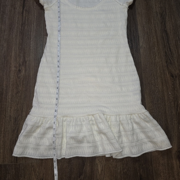 Free People Cream Knit Mini Dress - Picture 11 of 12